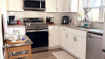 Microwave, oven, stovetop