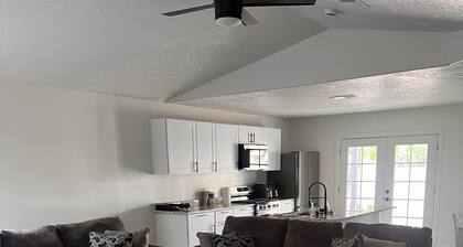 Modern Tesla Smart Home in Albuquerque – Solar Roof & EV Charging