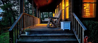 The Loft: Cabin Getaway w/Covered Porch & Stunning Mountain Views