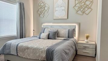 1 chambre, fer et planche à repasser, Wi-Fi, literie fournie