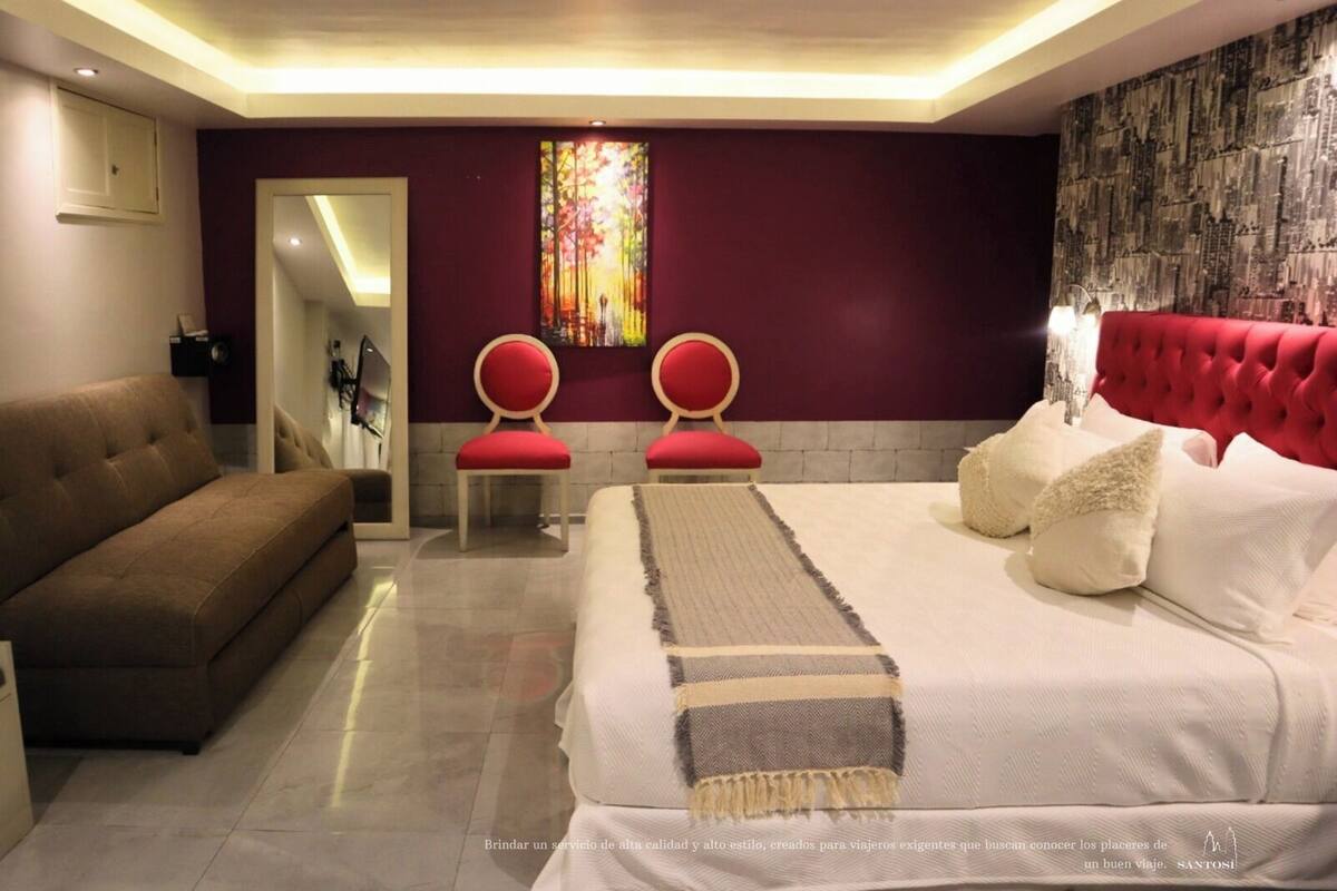 Phòng tiện nghi đơn giản | Bộ trải giường bằng vải cotton Ai Cập, bộ đồ giường cao cấp