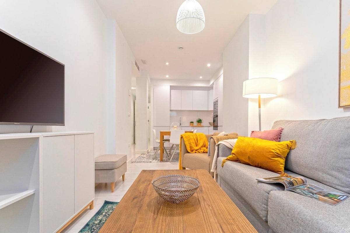 Apartamento (2 Bedrooms) | Área de estar