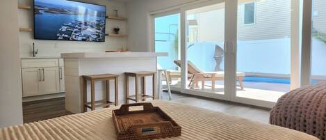 5 soverom, strykejern/-brett, wi-fi og sengetøy