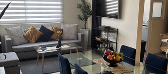 Charming and exotic 2bedroom apartment in Santiago de Querétaro with WiFi &pool