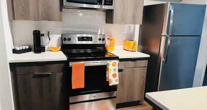 2-bedroom apartment in tranquil Madison with WiFi, fitness room, AC