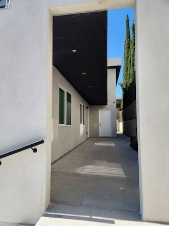 Fachada de la propiedad