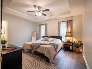 Desk, iron/ironing board, travel crib, free WiFi