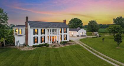 NEW Hot Tub • 5BR Estate Near Bourbon Trail