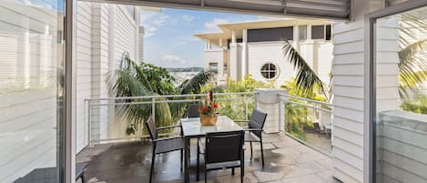 Apartment, 2 Bedrooms, Partial Sea View | Beach/ocean view