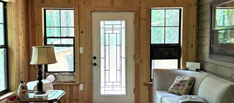 Peaceful cozy cabin in the woods