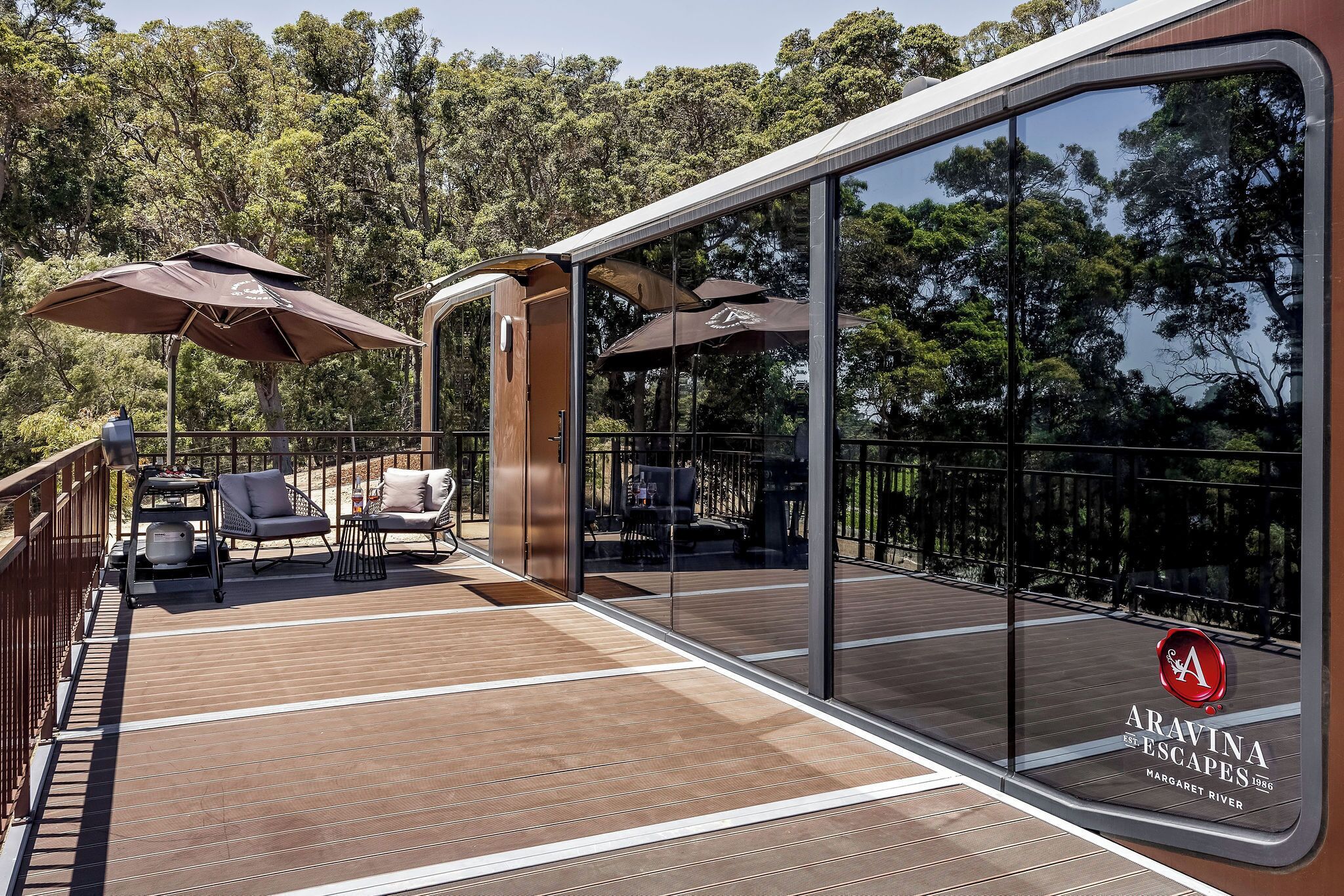 เคบินสำหรับครอบครัว | ลานระเบียง/นอกชาน