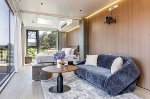 Cabaña estándar | Zona de estar