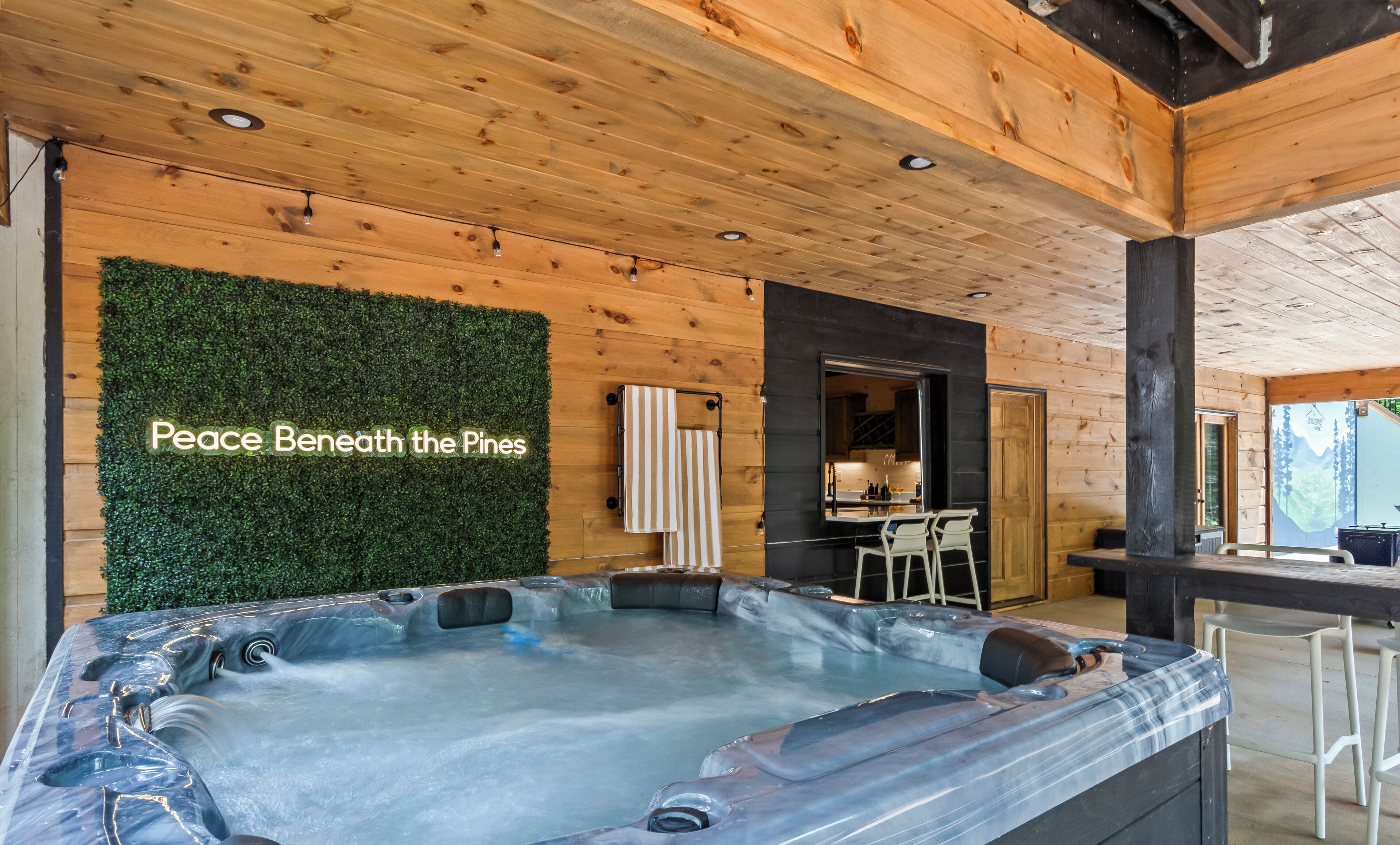 Tina de hidromasaje interior