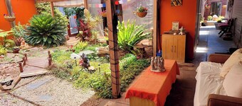 Wellbeing Courtyard Beachside Retreat