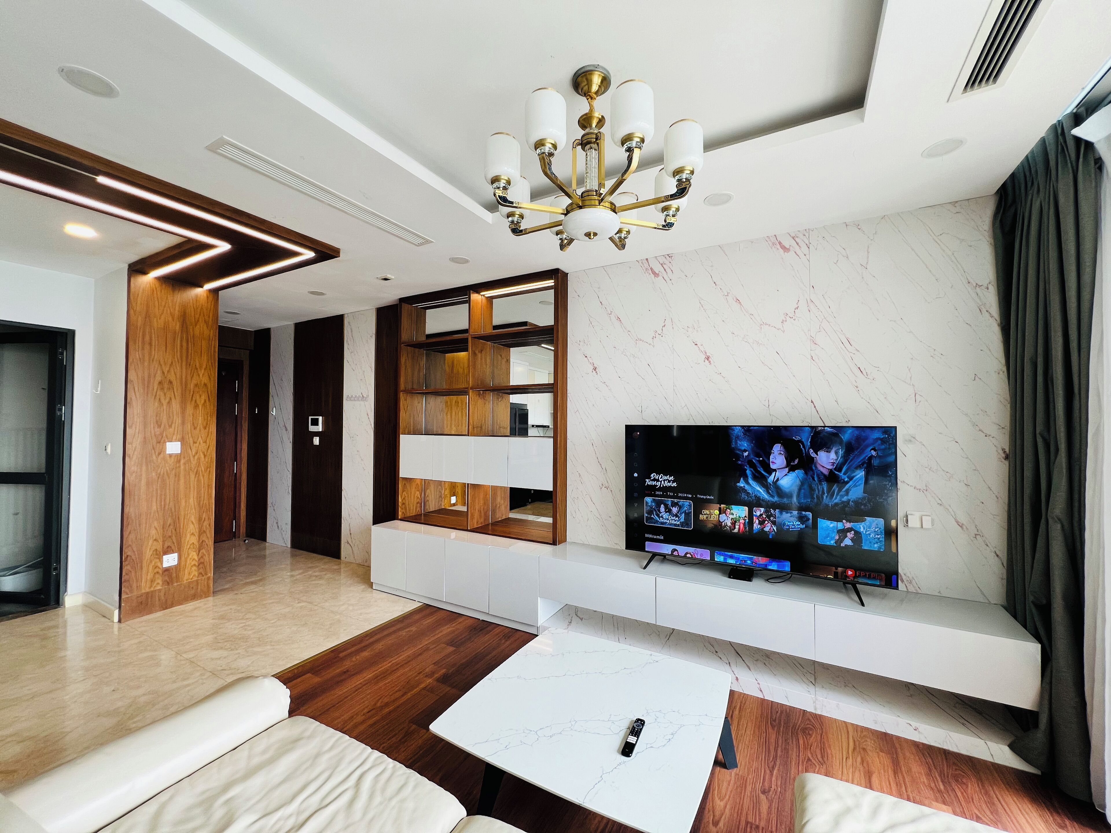 Superior Apartment, Balcony, City View | Television