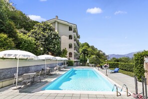 Pool - Elegant Panorama Lake View With Pool, Stresa, Italy (Stresa)