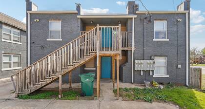 2-bedroom apartment in cool Oklahoma City with WiFi, AC