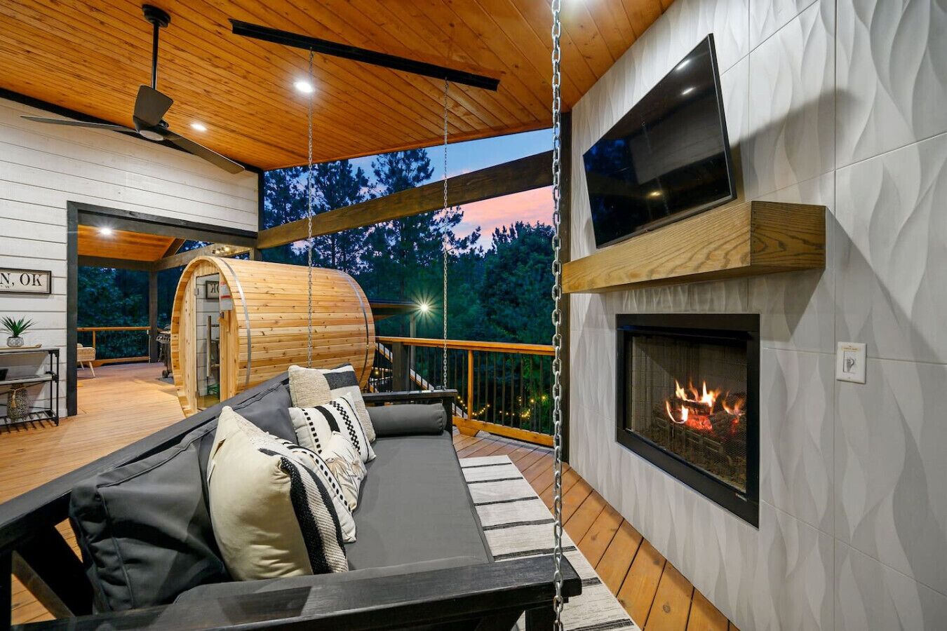 Overnattingsstedets uteområder