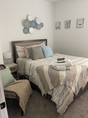 2 chambres, bureau, fer et planche à repasser, Wi-Fi gratuit