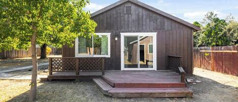 Façade de l’hébergement