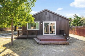 Fassade der Unterkunft