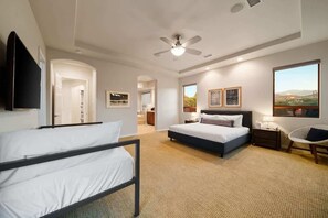 4 chambres, fer et planche à repasser, Wi-Fi, literie fournie