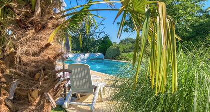 Neat gite with beautiful garden and private pool
