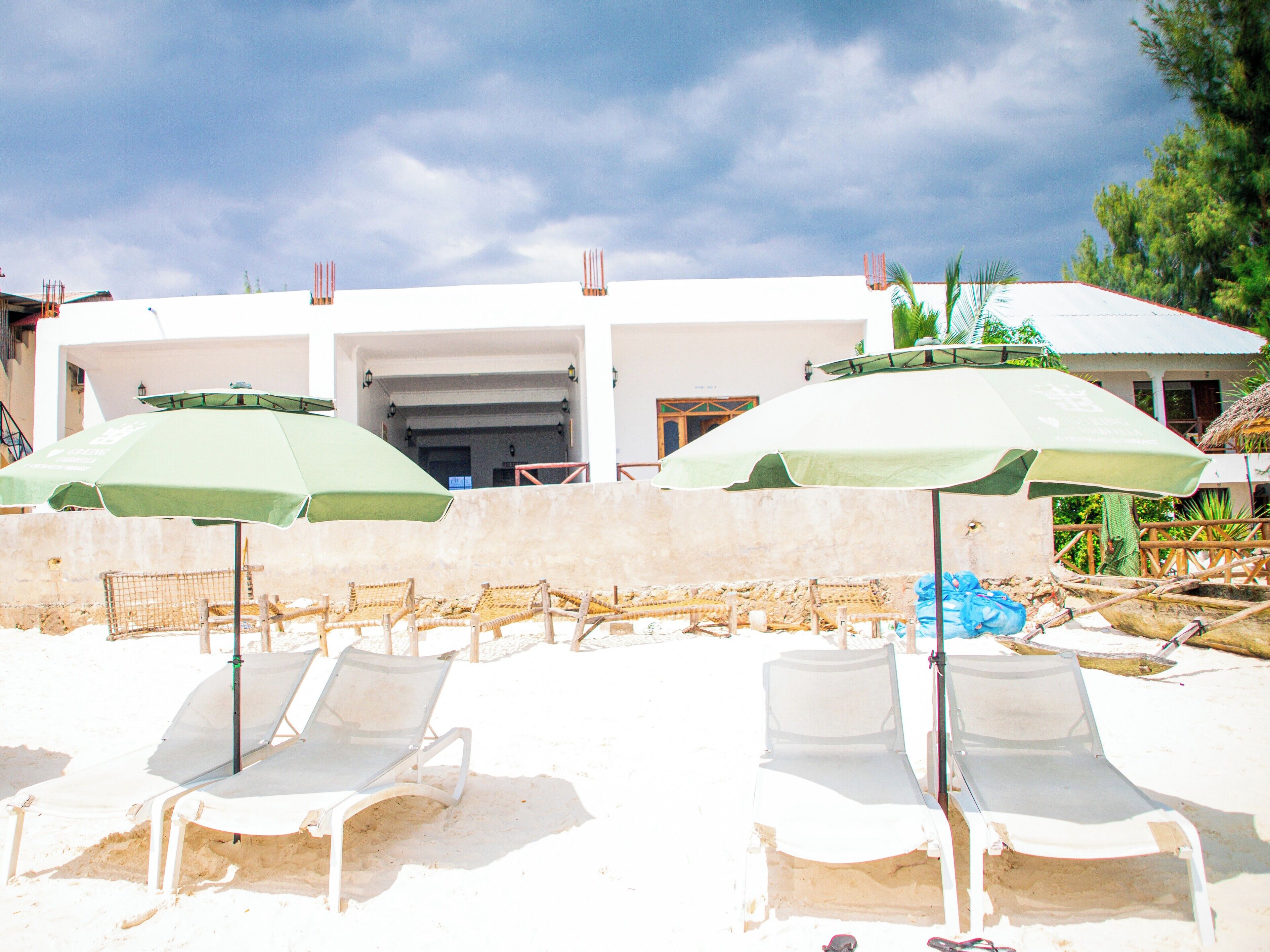 Fassade der Unterkunft