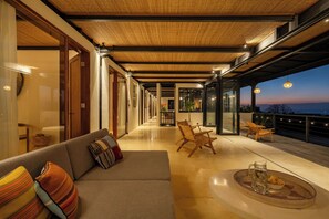 Villa Familiale, vue océan | Balcon