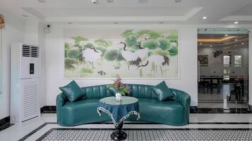 Sitzecke in der Lobby