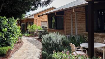 Blick auf den Garten