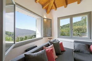 Vila família, 3 quartos, ao lado da montanha (Residenza Quadrifoglio) | Vista para a montanha