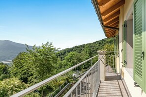 Familienstudio, Bergblick, Bergseite (Bucaneve Apartment) | Balkon