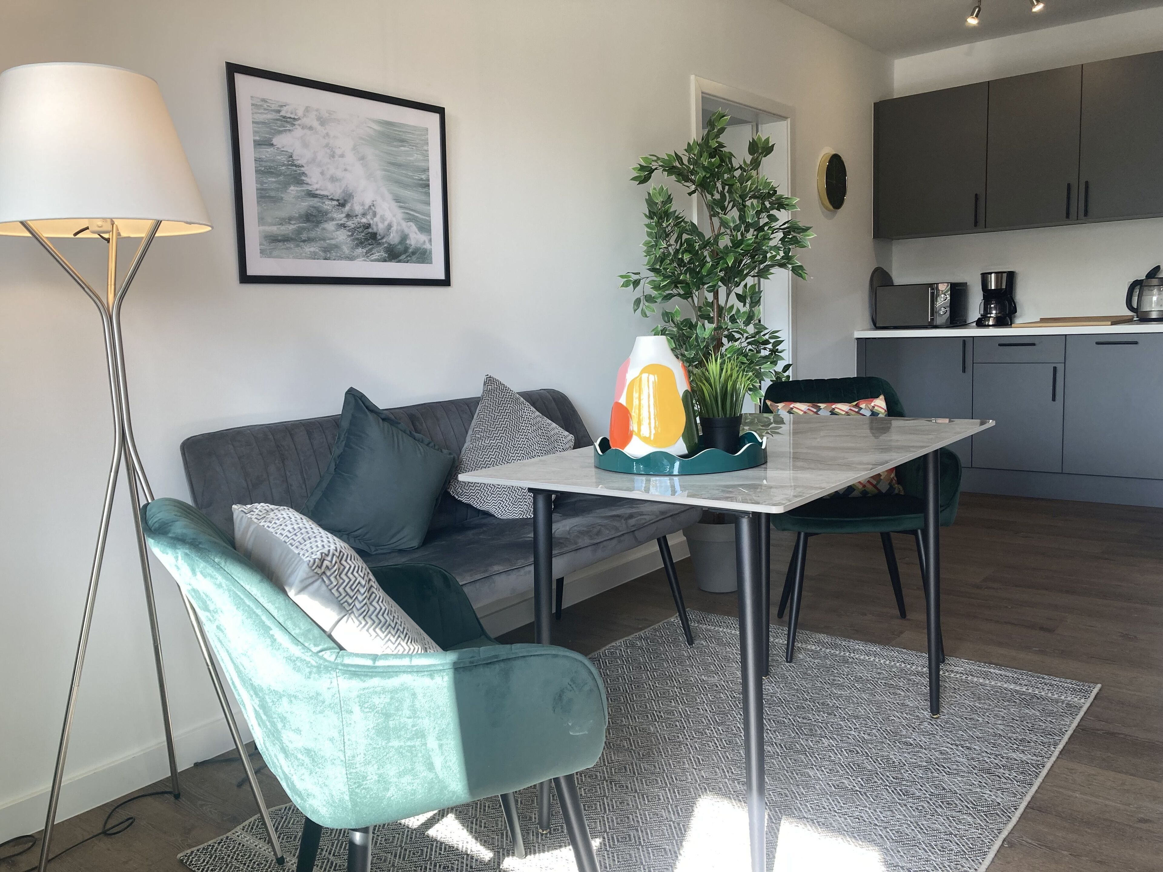 TV, table tennis, books