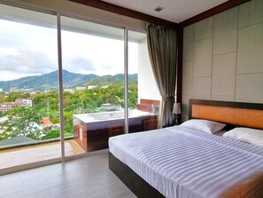 2 makuuhuonetta, silitysrauta/-lauta, vauvan matkasänky, Wi-Fi