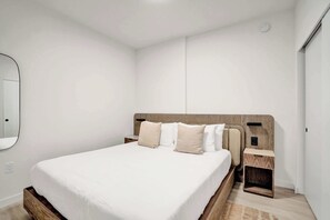 1 bedroom, iron/ironing board, travel crib, WiFi