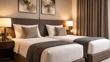 Egyptian cotton sheets, premium bedding, down duvets