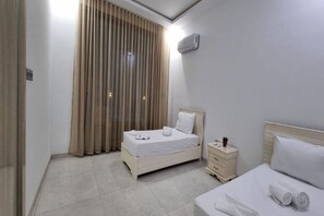 3 chambres, draps fournis