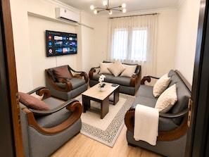 Living room - 2bedroom Apartment and Living Room at Shiekh Zayed (Sheikh Zayed City)
