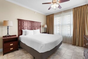 1 bedroom, desk, WiFi, bed sheets