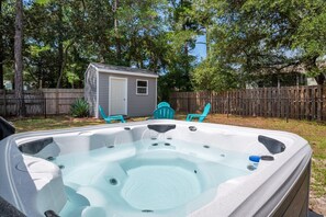 Bain à remous extérieur