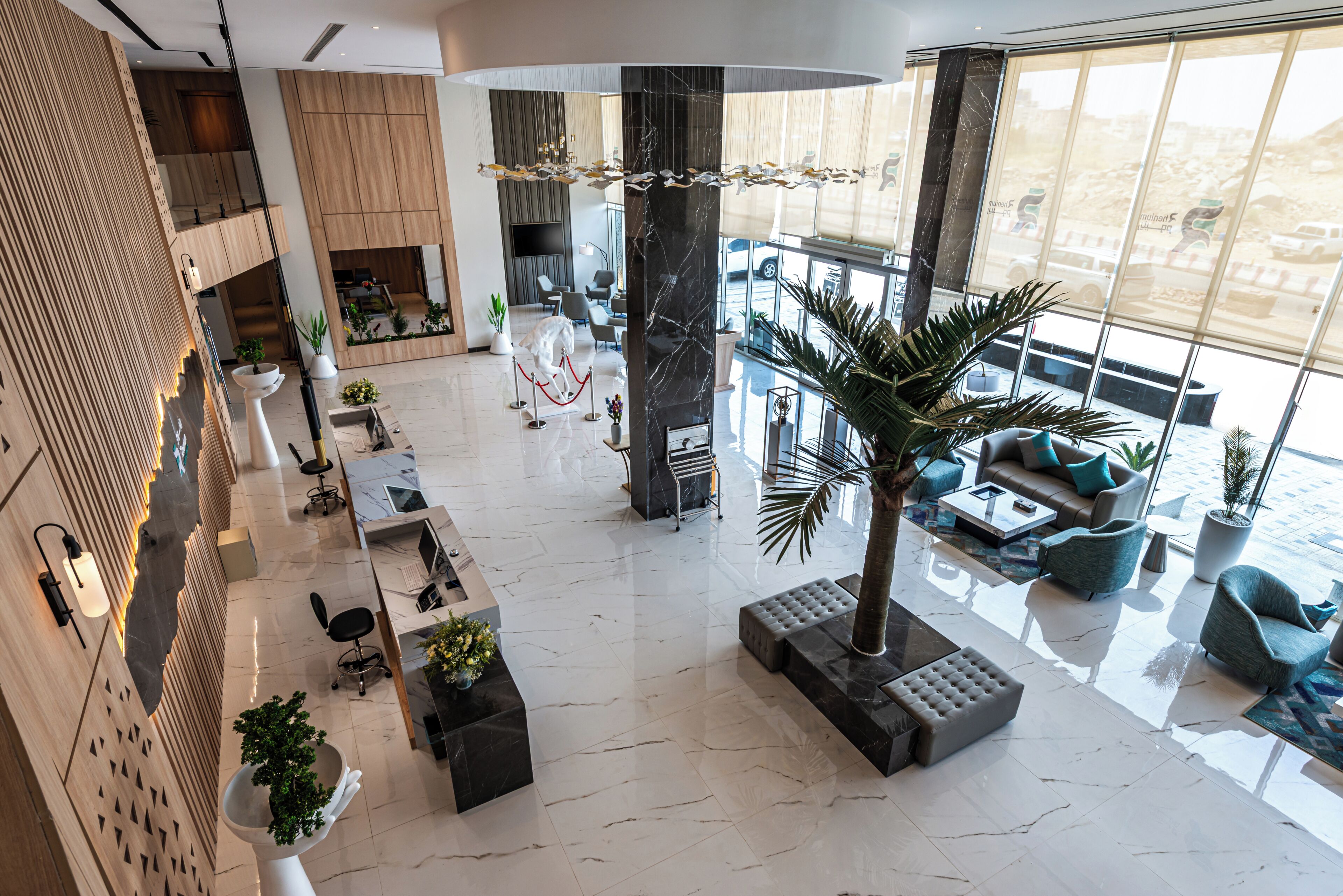 Reception hall