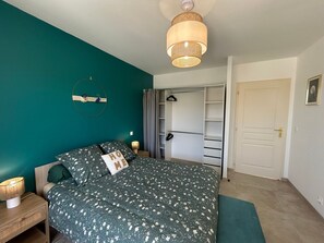 2 chambres, Wi-Fi gratuit, draps fournis