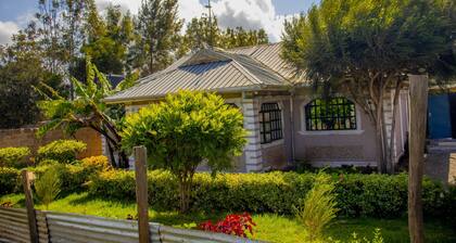 Serene and Modern 3-bedroom house with Wi-Fi, parking, and security in Narok