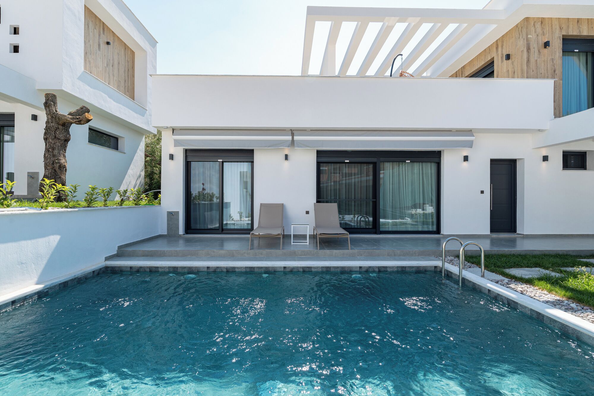 Façade de l’hébergement