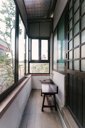 Deluxe Apartment, City View | Balcony