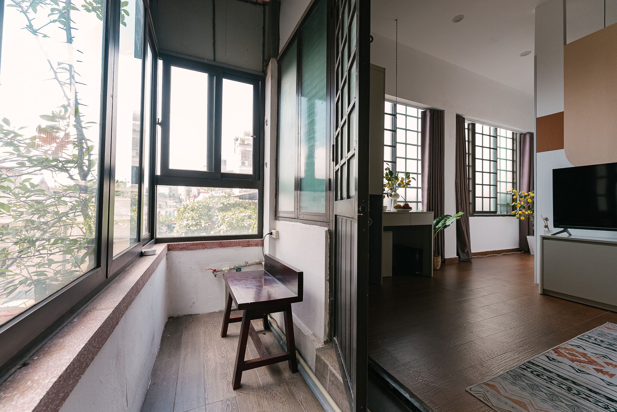 Deluxe Apartment, City View | Balcony