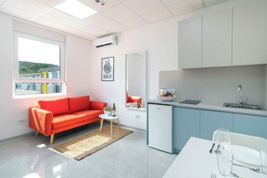 Deluxe Double Room | Living area - TQ City apartments (Radanovici)