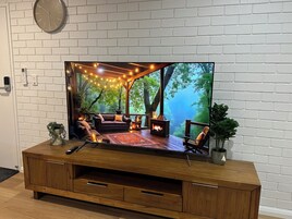 65-inch Smart TV with digital channels, Netflix, streaming services