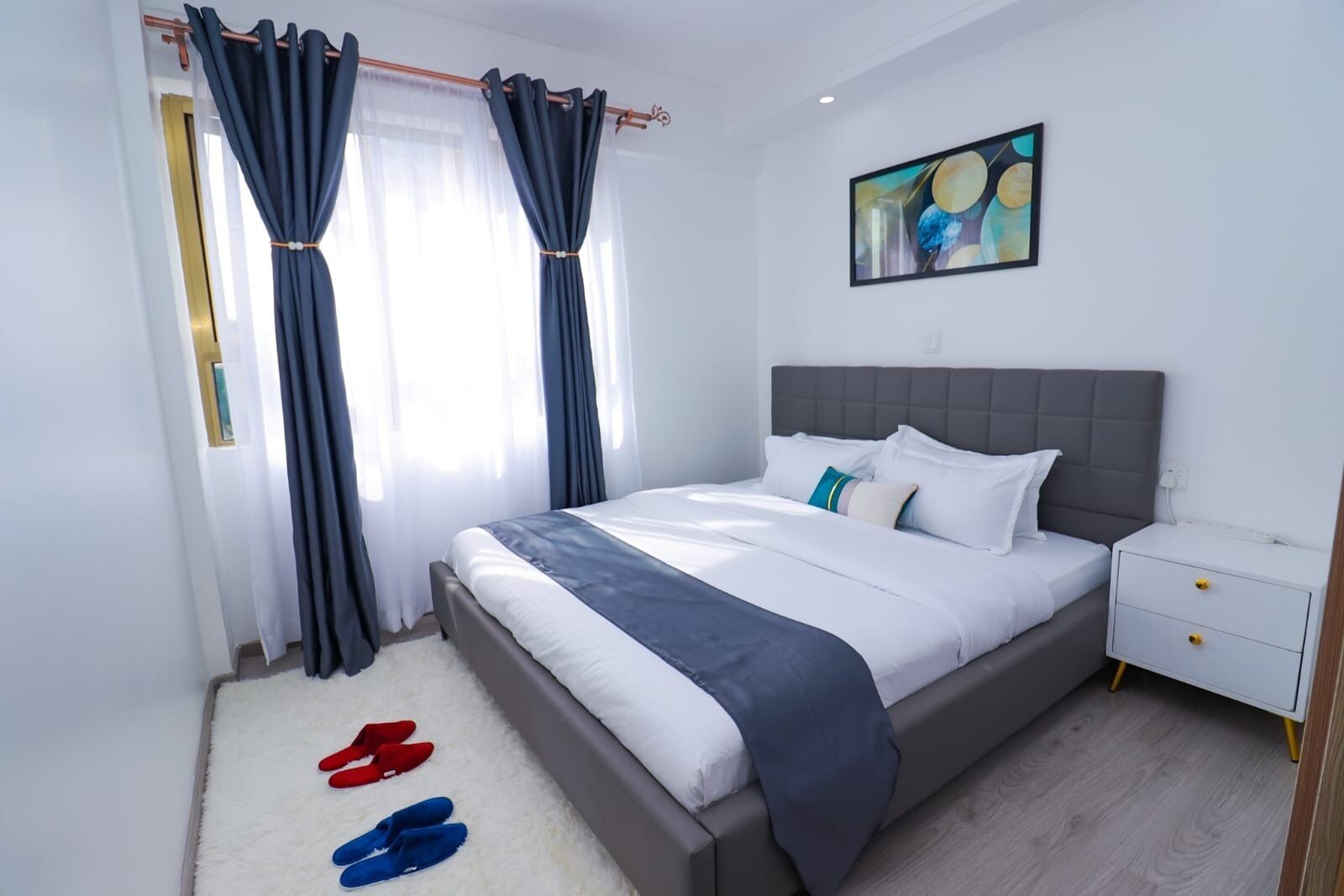 1 soverom, strykejern/-brett, wi-fi og sengetøy